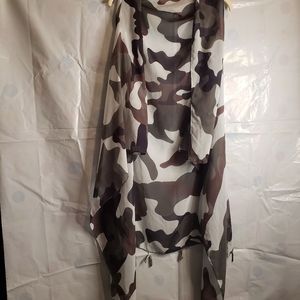 Camo print shrug